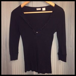 Black Button Up Blouse